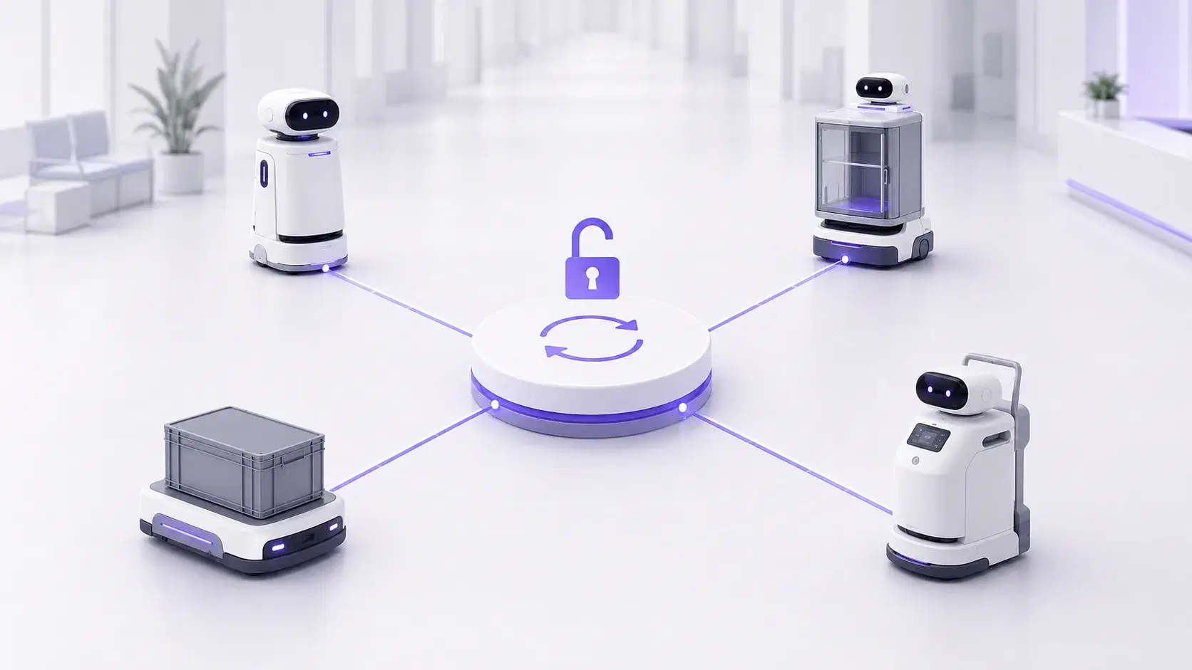 More robot choice without switching systems